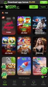 Games Available on 999r