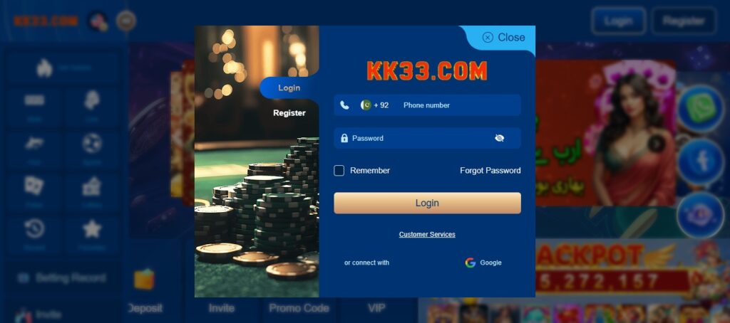 Registering & Logging In